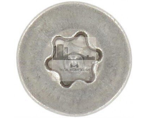 ISO 14581 A4 M 4X100/100 TX20 Винт нержавеющий с потайной головой и звездообразным шлицем TX (TORX)