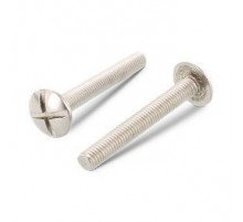 NF E 25-129 A4 M 4X35 Винт мебельный нержавеющий с низкой большой полукруглой головой и крестообразным шлицем