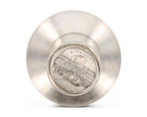 Заклепка ISO 15984 A2/A2 5X10 нержавеющая открытый конец, с потайным бортиком, рифленая оправка