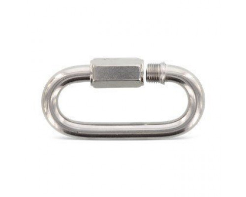 Art. 9077 A4 8 Карабин винтовой с резьбовой муфтой нержавеющий