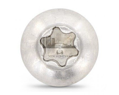 ISO 7380-1 A2 M 12X90/90 TX55 Винт нержавеющий с полукруглой головой и звездообразным шлицем TX (Torx)
