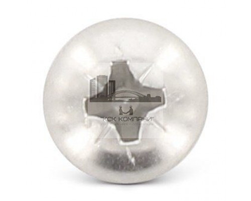 DIN 7996 A2 5,0X75 Z Шуруп по дереву с полукруглой головой и крестообразным шлицем PZ  купить в Москве