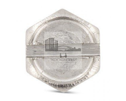 DIN 7976 A2 C 4,2X13 SZ Винт самонарезающий с шестигранной головой и прямым шлицем нержавеющий  купить в Москве