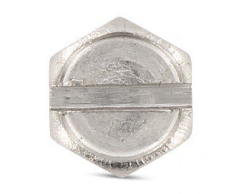 DIN 7976 A2 C 4,2X16 SZ Винт самонарезающий с шестигранной головой и прямым шлицем нержавеющий