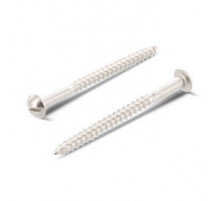 DIN 96 A4 5,0X45 Шуруп нержавеющий с полукруглой головой по дереву