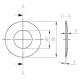 DIN 2093 AISI 301 8X4,2X0,3 Пружины тарельчатые (шайбы)