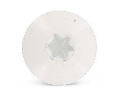 Art. 9086 A2 4,8X38 TX20 - RAL 9010 Саморез с расширенной низкой полукруглой головкой, неполной резьбой и звездообразным шлицем TX