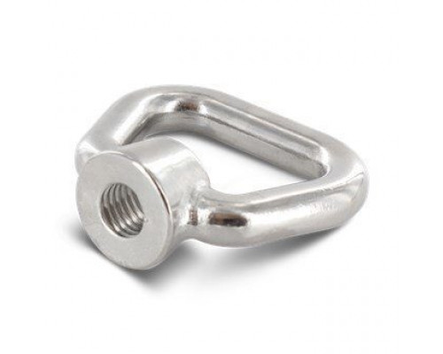 DIN 80704 A4 M 6 Рым-гайка швартовая нержавеющая с трапециевидной петлей