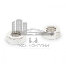 DIN 936 М8 SW13 A2 Гайка нержавеющая шестигранная с крупной резьбой низкая