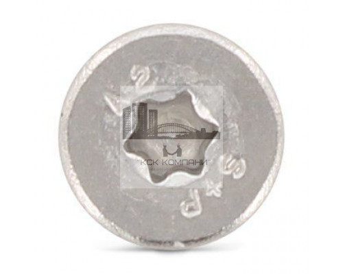 Art. 9040 A2 5,0X45/30 TX20 Саморез с потайной головой и коротким буром самозенкующийся для твердых пород древесины нержавеющий  купить в Москве