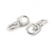 Art. 8254 A4 10 Вертлюг тип "петля-петля" нержавеющий