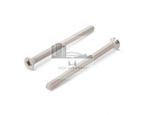 DIN 965 A2 M 4X5 Z Винт с потайной головкой и крестообразным шлицем PZ (Pozidrive) нержавеющий