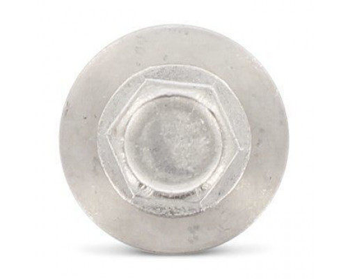 DIN 7504 A2 K 5,5X58 уплотн. шайба 16мм Саморез сверлоконечный самонарезающий с шестигранной головкой с фланцем нержавеющий c EPDM уплотнительной шай