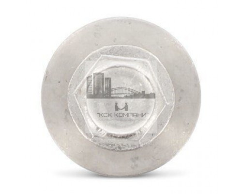 DIN 7504 A2 K 5,5X58 уплотн. шайба 16мм Саморез сверлоконечный самонарезающий с шестигранной головкой с фланцем нержавеющий c EPDM уплотнительной шай  купить в Москве