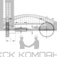 DIN 465 AISI 303 M 3X12 Винт нажимной нержавеющий с шлицем и накатанной головкой высокий рифленый