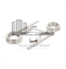 DIN 11024 A4 5X80 Шплинт пружинный игольчатый с двойным кольцом нержавеющий