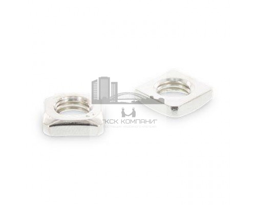 DIN 562 A2 M 2,5 Гайка нержавеющая без фаски низкая