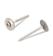 Art. 9068 A2 5,0X200 Z Шуруп по дереву с полупотайной головой с закрепленной EPDM-шайбой (20 мм), шлиц PZ