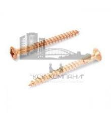 DIN 7995 A2-Cu 4,5X35 Z Шуруп по дереву с полупотайной головой и крестообразным шлицем PZ