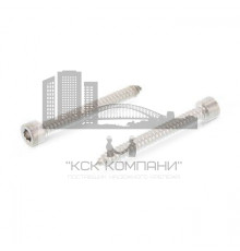 DIN 912 A2 C 5,5X100 Винт самонарезающий с цилиндрической головкой и внутренним шестигранником нержавеющий