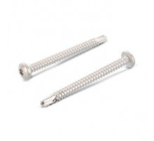 DIN 7504 A4 M 4,8X60 TX25 Саморез самонарезающий сверлоконечный с полукруглой головой и звездообразным шлицем TX (Torx), форма "М" нержавеющий