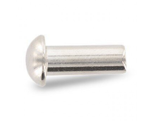 Заклепка 3х18мм DIN 660 A4 нержавеющая с полукруглой головкой, забивная (под молоток)