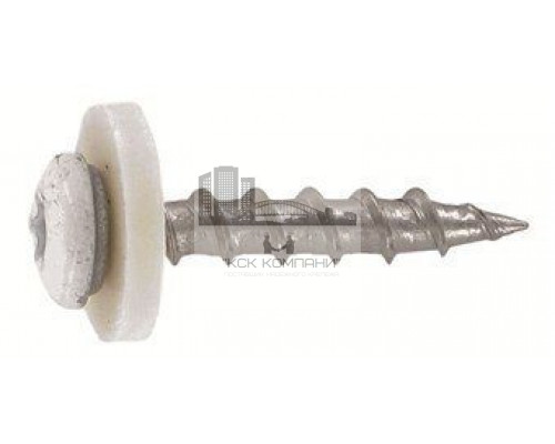 Art. 9066 A2 C 3,9X25 TX15 Саморез окрашенный RAL 9003 для подоконников c крупной резьбой шлиц TX  купить в Москве