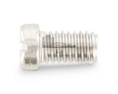 DIN 920 A2 M 5X8 Винт нержавеющий с цилиндрической плоской головой и прямым шлицем