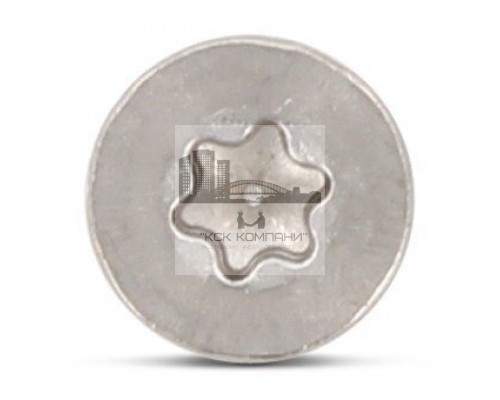 Art. 9042 A4 4,0X40/24 TX20 Саморез с потайной головой, неполной резьбой и шлицем TORX, острие с проточкой нержавеющий  купить в Москве