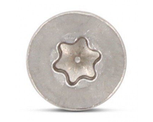 Art. 9042 A4 4,5X50/30 TX20 Саморез с потайной головой, неполной резьбой и шлицем TORX, острие с проточкой нержавеющий Art. 9042 A4 4,5X50/30 TX20 Саморез с потайной головой, неполной резьбой и шлицем TORX, острие с проточкой нержавеющий