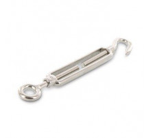 Art. 9072 A4 M 20 type C Талреп тип "кольцо-крюк" для натяжения каната нержавеющий