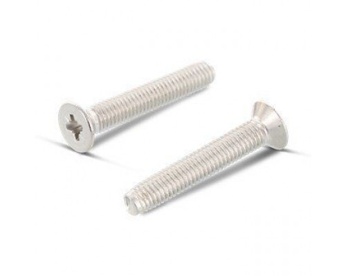 DIN 7500 A2 ME M2,5X6 Z Винт резьбовыдавливающий с потайной головой со сферой тип M, шлиц PZ