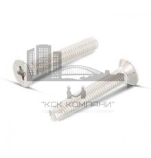 DIN 7500 A2 ME M5X20 Z Винт резьбовыдавливающий с потайной головой со сферой тип M, шлиц PZ