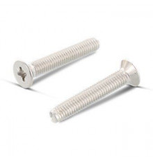 DIN 7500 A2 ME M6X10 Z Винт резьбовыдавливающий с потайной головой со сферой тип M, шлиц PZ