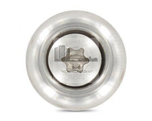 Art. 9087 A2 5,0X280 TX20 Шуруп c полупотайной головкой и двухсоставной шайбой, со свободной EPDM прокладкой (15 мм) и звездообразным шлицем TX (TORX) нержаве  купить в Москве