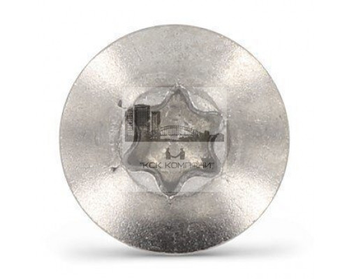 ISO 14587 A4 C 5,5X45 TX25 Винт самонарезающий с полупотайной головкой и звездообразным шлицем TX (TORX), форма С - острый конец нержавеющий  купить в Москве