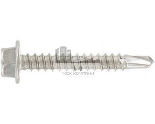 ISO 15480 AISI 410 5,5X16 Саморез типа К сверлоконечный с шестигранной головой и буртиком  купить в Москве