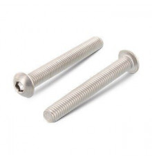 ISO 7380-1 A4 M 2X3/3 Винт нержавеющий с полукруглой головой и внутренним шестигранником