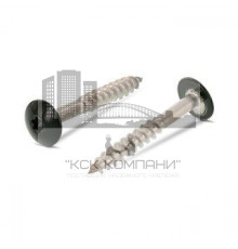 Art. 9086 A2 4,8X25 TX20 - RAL 6009 Саморез с расширенной низкой полукруглой головкой, неполной резьбой и звездообразным шлицем TX