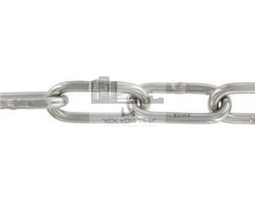 DIN 763 A4 2 X 22 Цепь сварная нержавеющая с длинными звеньями