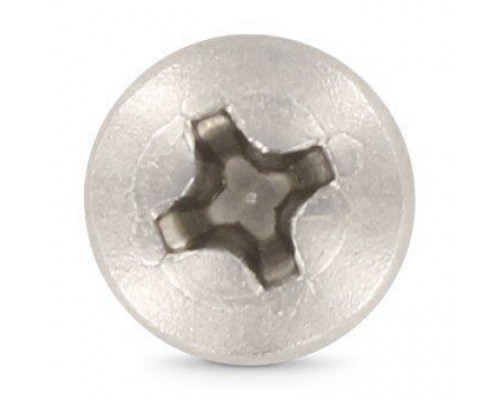 DIN 7981 A2 C 3,9X9,5 H Саморез с полукруглой головой и круглым подголовком, шлиц PH