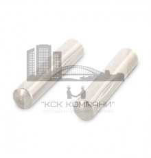 DIN 1474 AISI 303 8X45 Штифт цилиндрический забивной с насечками наполовину длины с трех сторон нержавеющий