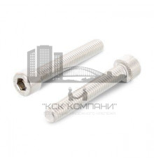 DIN 912 A2 M 8X12/12 Винт с внутренним шестигранником, цилиндрической головой и зубцами под головкой нержавеющий