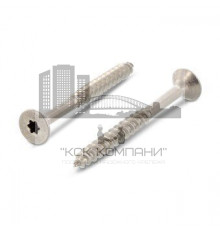 Art. 9047 A4 8,0X350/80 TX40 Саморез универсальный с потайной головой и шлицем TORX нержавеющий