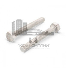 M12X180 DIN 933 A4 Болт нержавеющий с шестигранной головкой, полная резьба