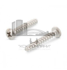 Art. 9091 A2 3,5X25 H Саморез с цилиндрической головой для термопластов с крестообразным шлицем Phillips (PH)
