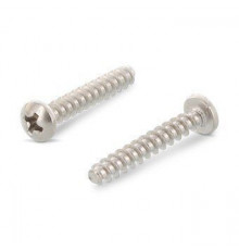 Art. 9091 A2 3,0X12 H Саморез с цилиндрической головой для термопластов с крестообразным шлицем Phillips (PH)