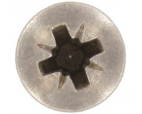 Art. 9049 A2 3,0X25 Z Саморез универсальный с полупотайной приподнятой головой и шлицем PZ нержавеющий