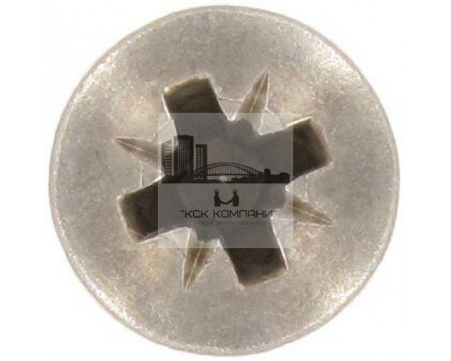 Art. 9049 A2 4,5X30 Z Саморез универсальный с полупотайной приподнятой головой и шлицем PZ нержавеющий  купить в Москве