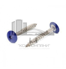 Art. 9086 A2 4,8X38 TX20 - RAL 5002 Саморез с расширенной низкой полукруглой головкой, неполной резьбой и звездообразным шлицем TX